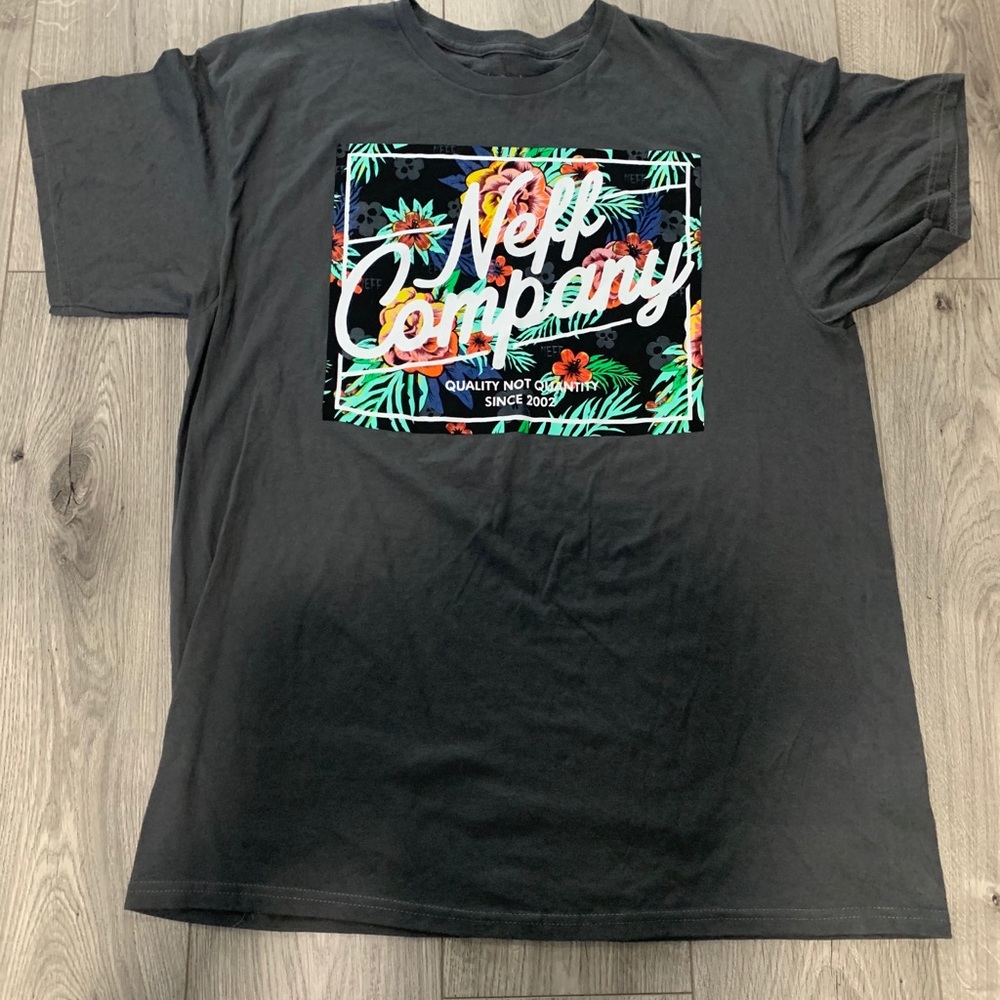 Used Neff Floral TShirt. Mens Size Medium